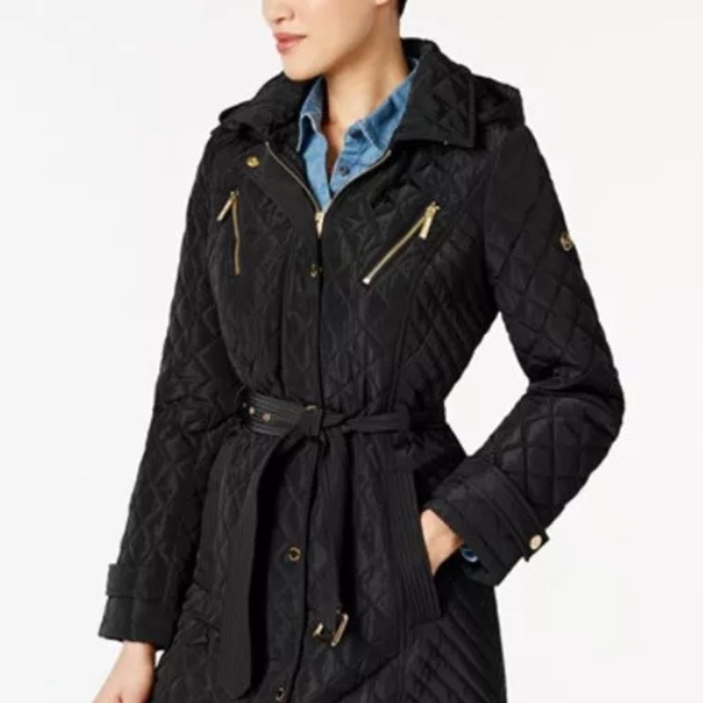 Micheal Kors Lightweight Packable Quilted Coat